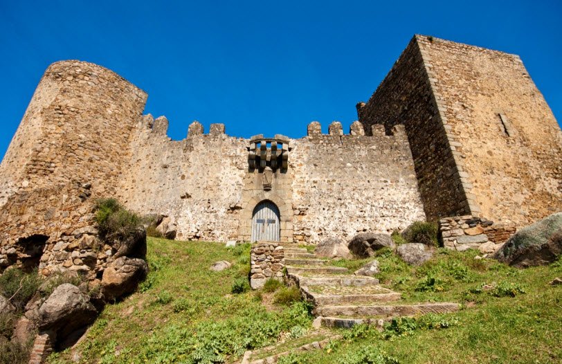 Castillo Burguillos del Cerro, Spain